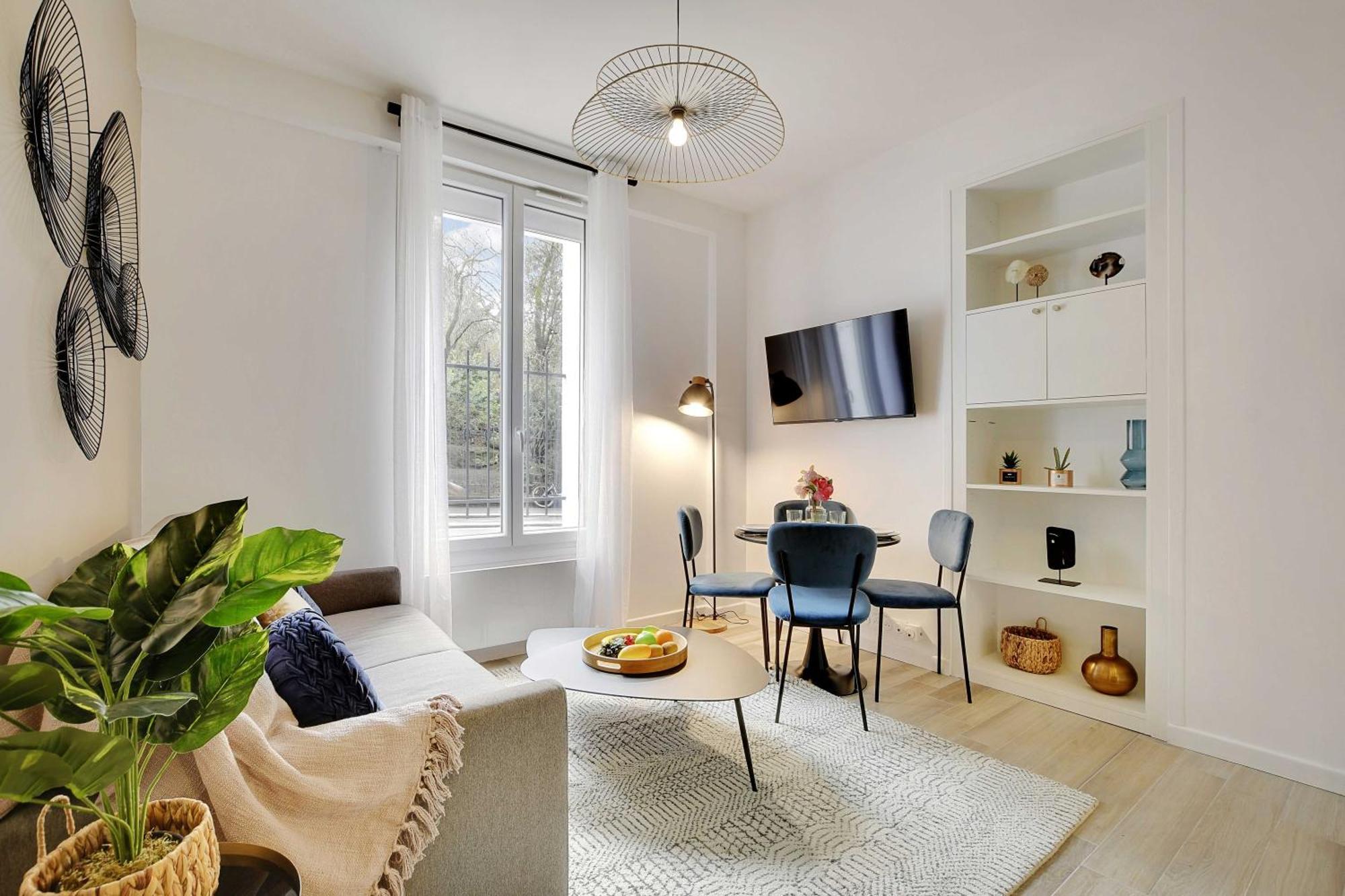 Lovely Apartment - 1Br-4P - Buttes-Chaumont Paris Eksteriør bilde